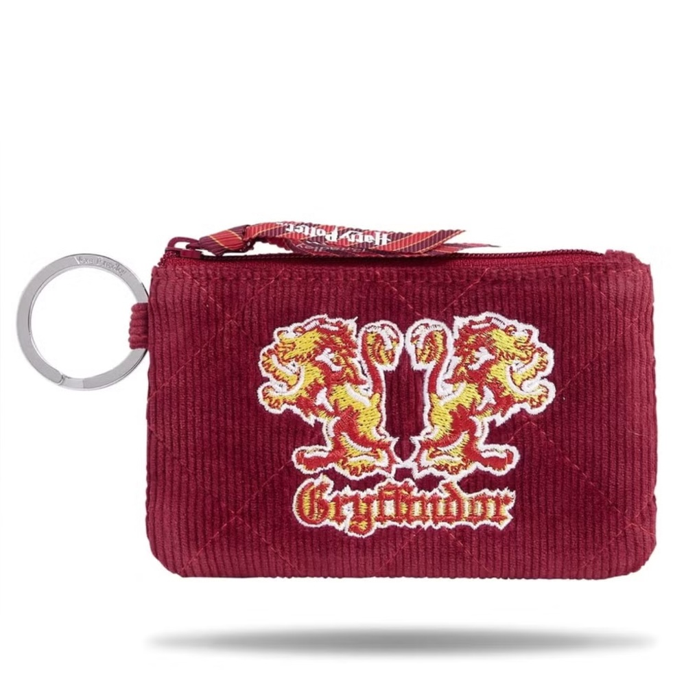 NWT *Discontinued* Harry Potter Vera Bradley Gryffindor Hogwarts Zip ID Case